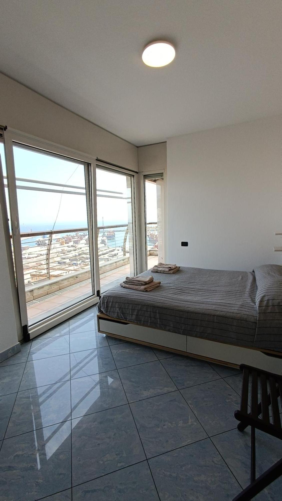 Attico Con Vista Su Genova Apartment Luaran gambar